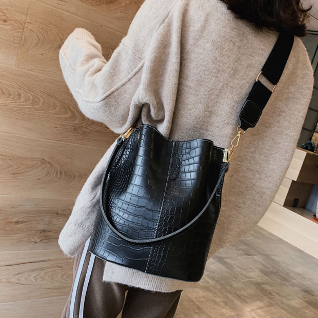 Grand Sac à Épaule pour Femme - Cuir Premium